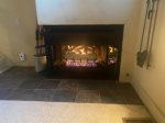 Beautiful Gas Log Fireplace
